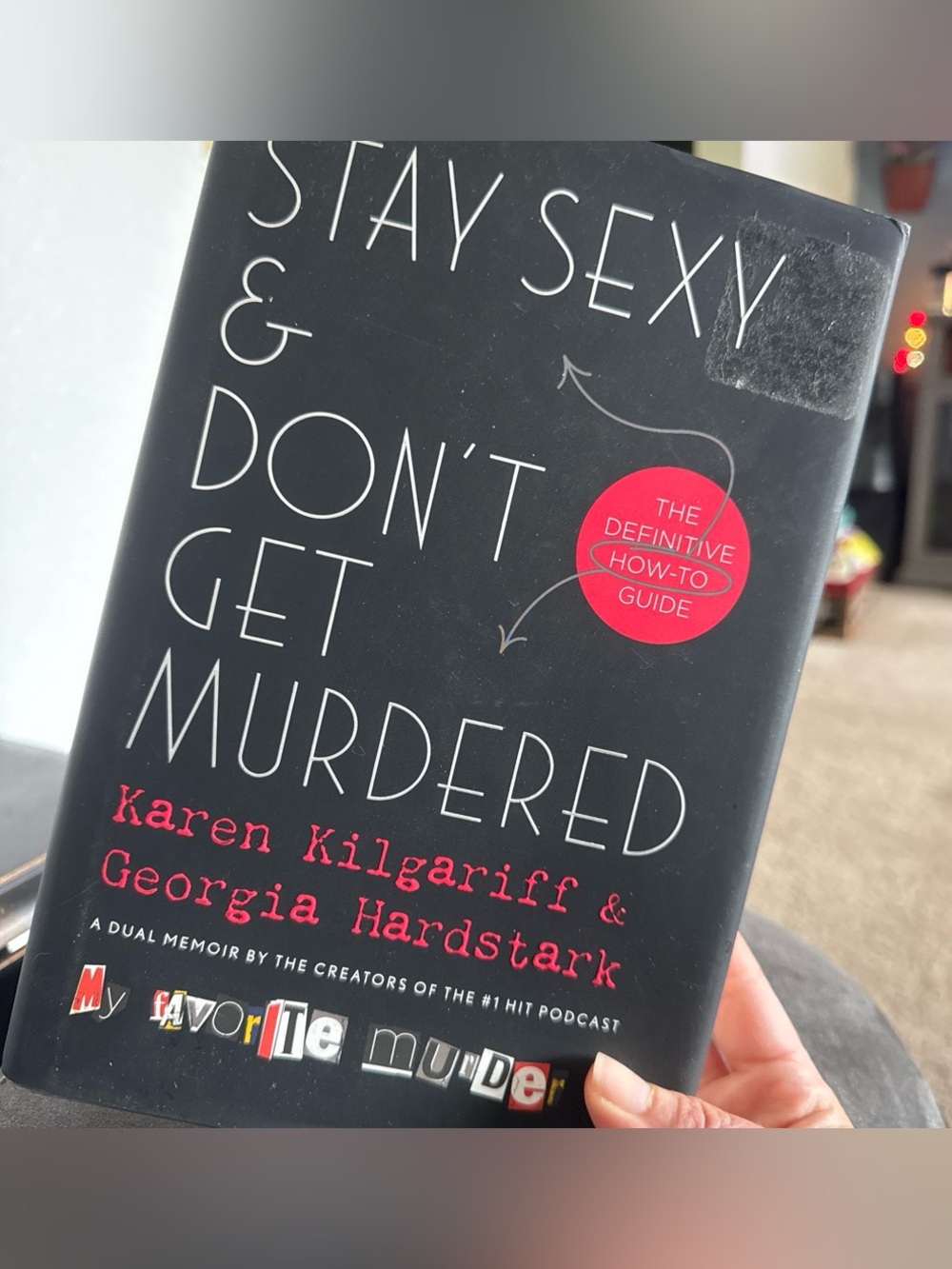 Stay Sexy & Don't Get Murdered — Black Cover with Pink Accent